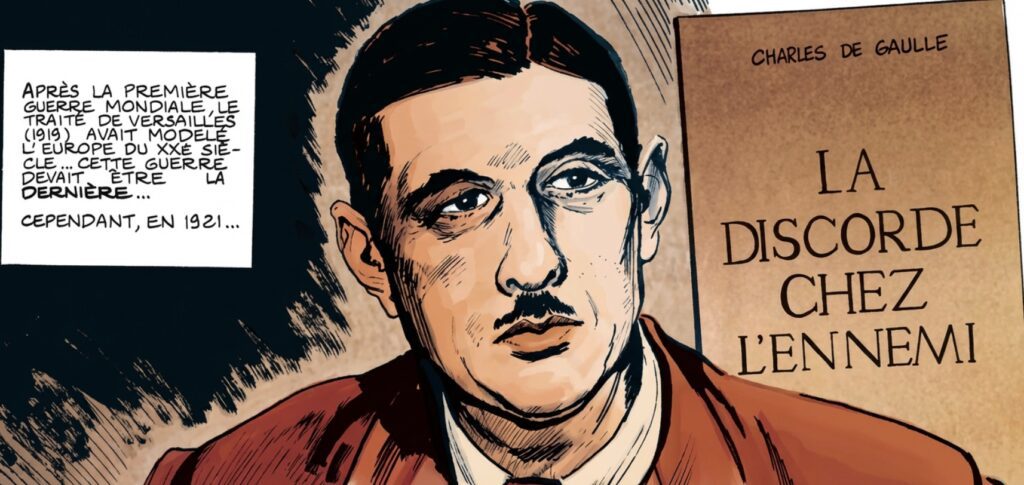 extrait bd L'homme du 18 juin - Charles de Gaulle