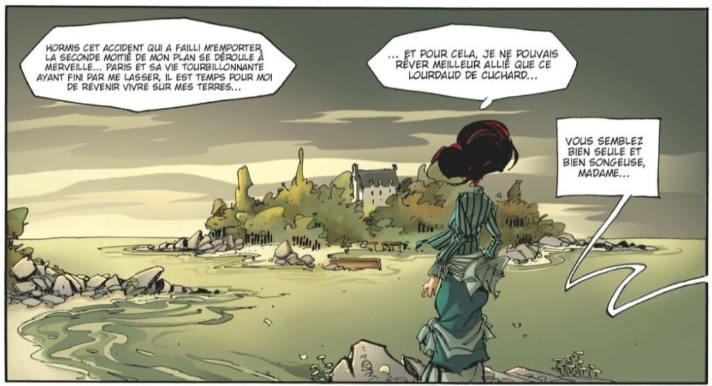 extrait bd L'École Capucine - Tome 2 - L'Héritier
