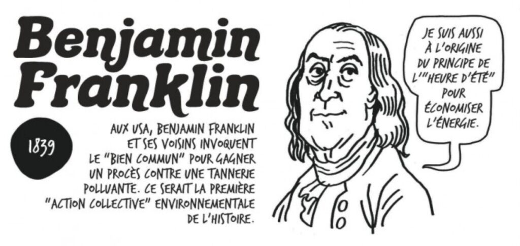 extrait bd Le Petit Livre de l'écologie