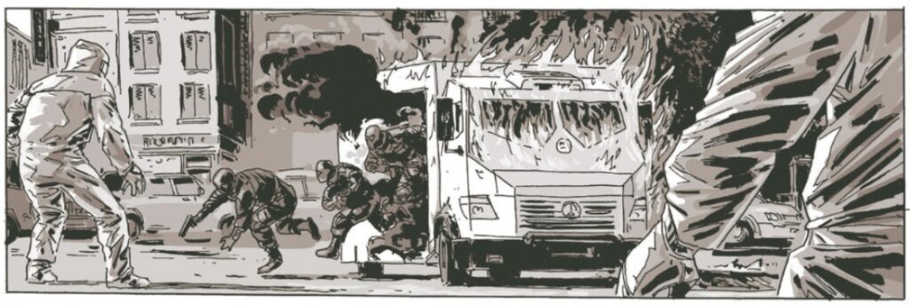 extrait bd Le temps des sauvages