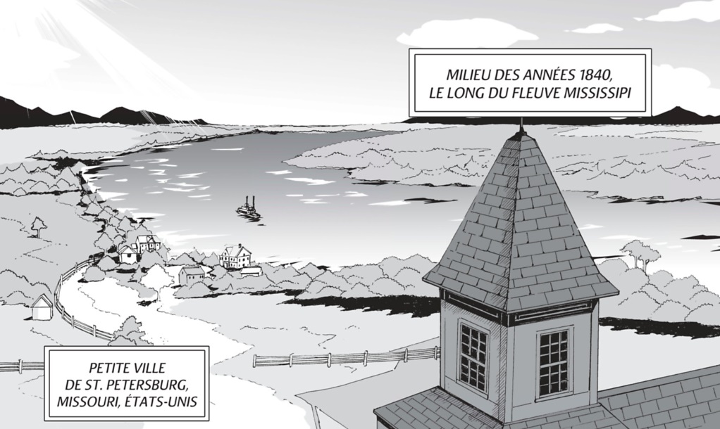extrait bd Les aventures de Tom Sawyer