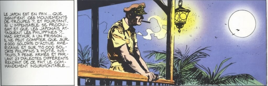 extrait bd Mac Arthur - Je reviendrai