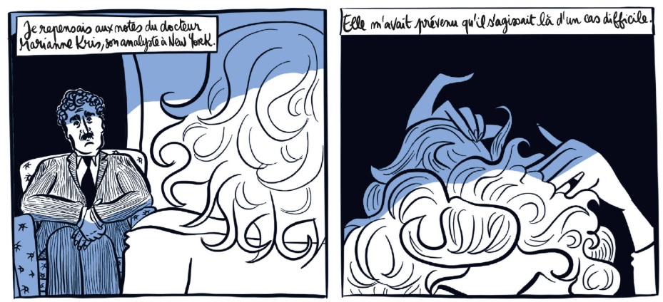 extrait bd Marilyn, dernières séances