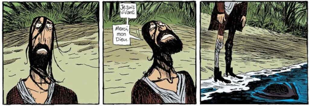 extrait bd Robinson Crusoé