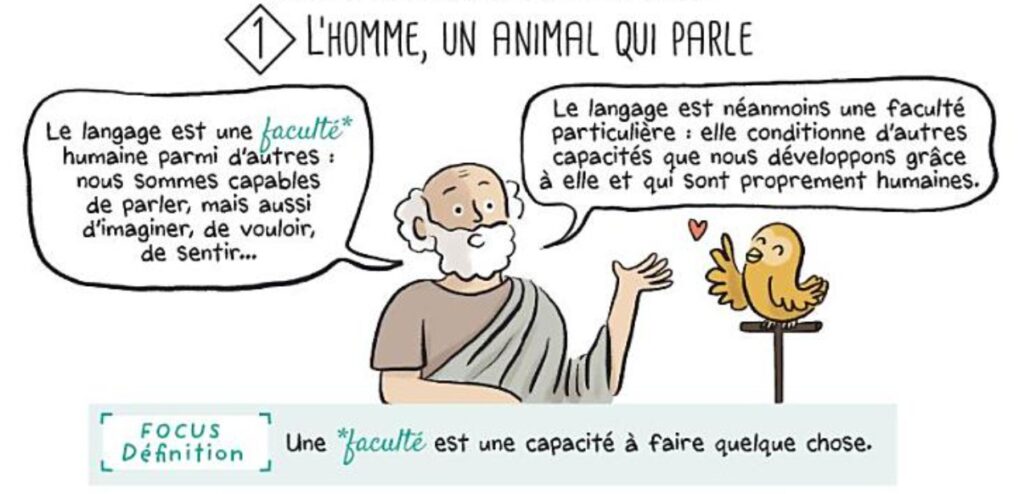 extrait bd Toute la philo en BD - Le langage