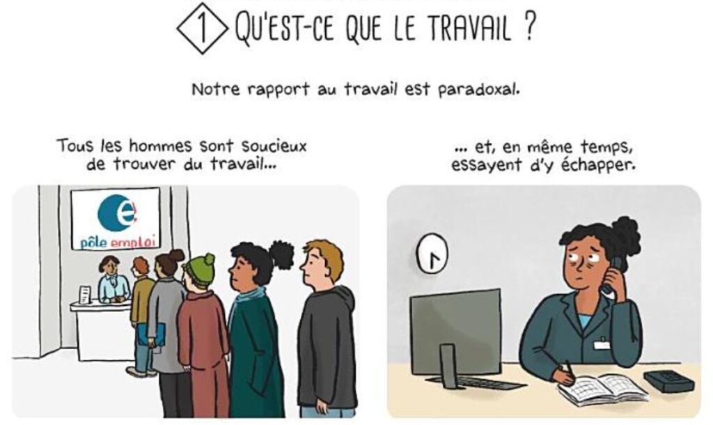 extrait bd Toute la philo en BD - Le travail