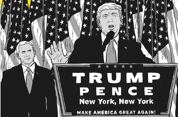 extrait bd Trump et l enquête russe - Un président déchaîné