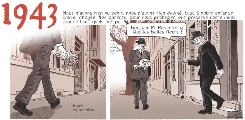 extrait bd Lili, toujours debout, jusqu'au bout ! De Ravensbruck à Bergen-Belsen
