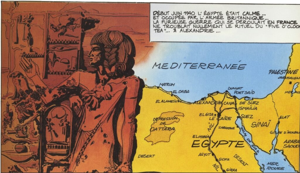 extrait bd Le Renard piégé - Rommel