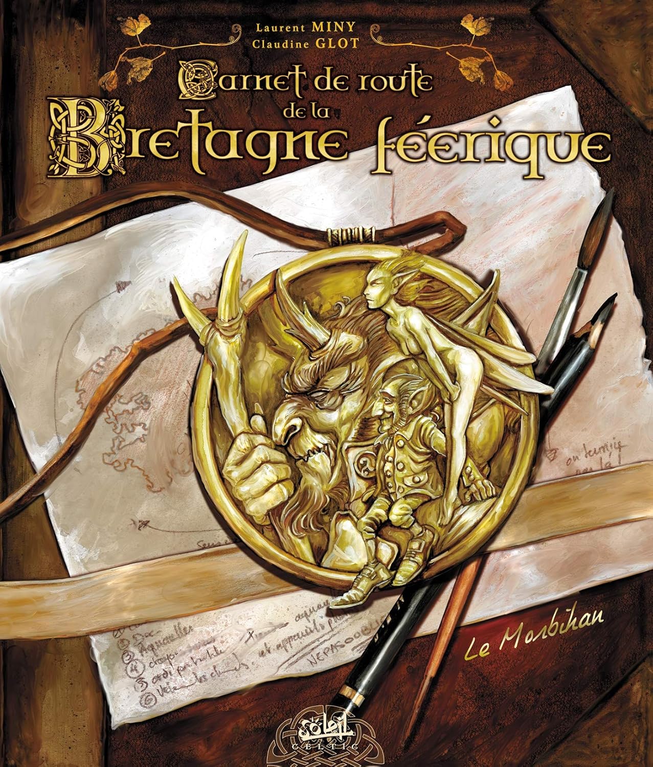 couverture bd Carnet de route de la Bretagne féerique