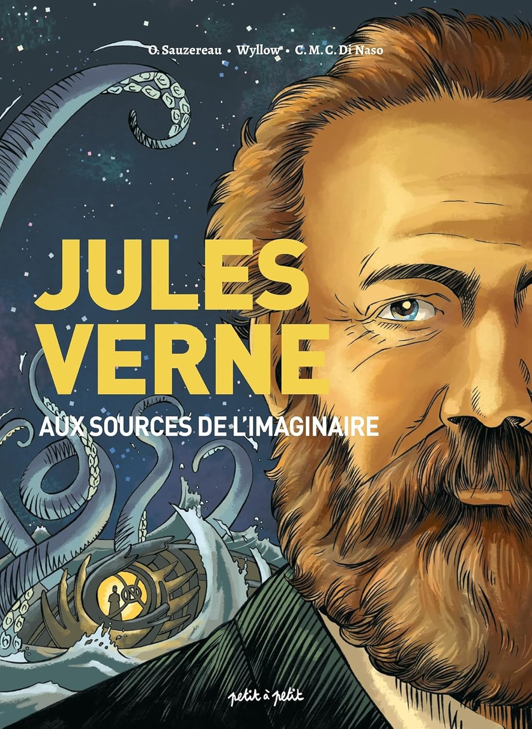 couverture bd Jules Verne - Aux sources de l'imaginaire