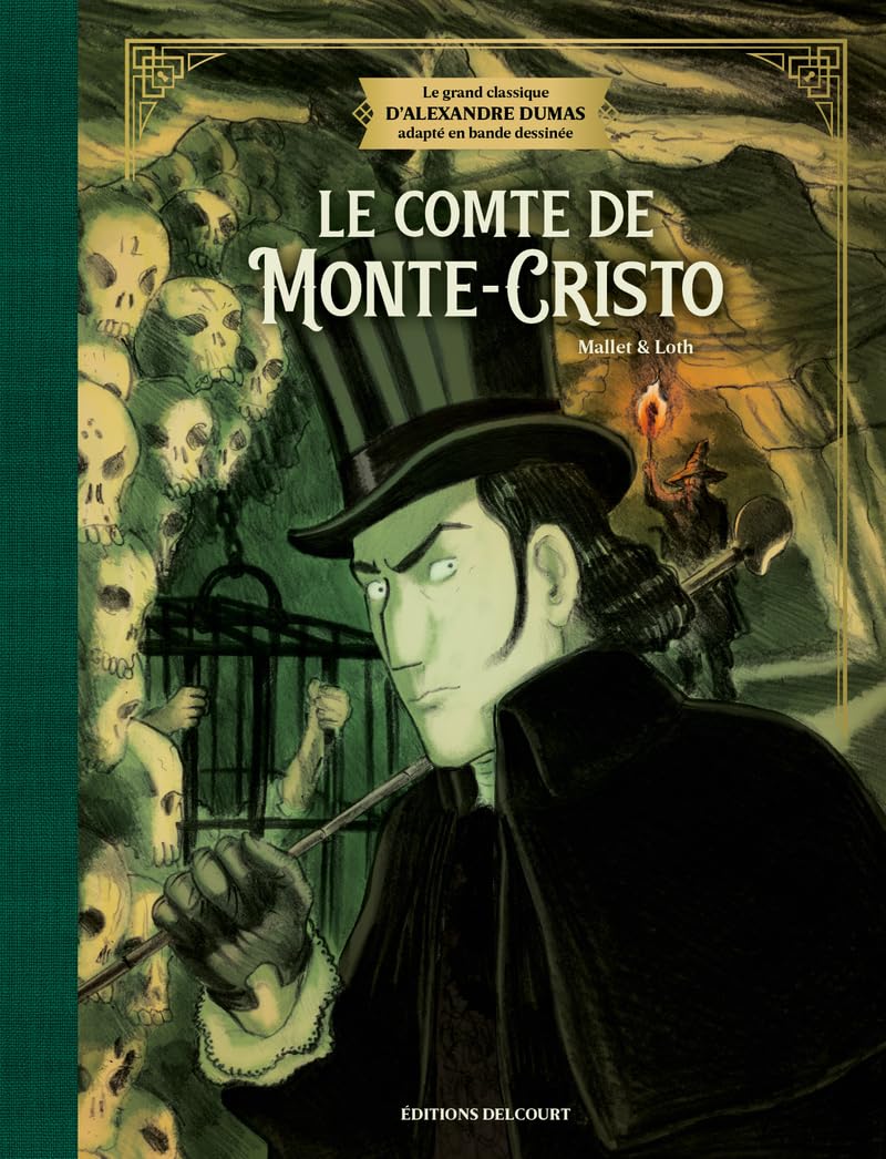 couverture bd Le comte de Monte-Cristo, d'Alexandre Dumas
