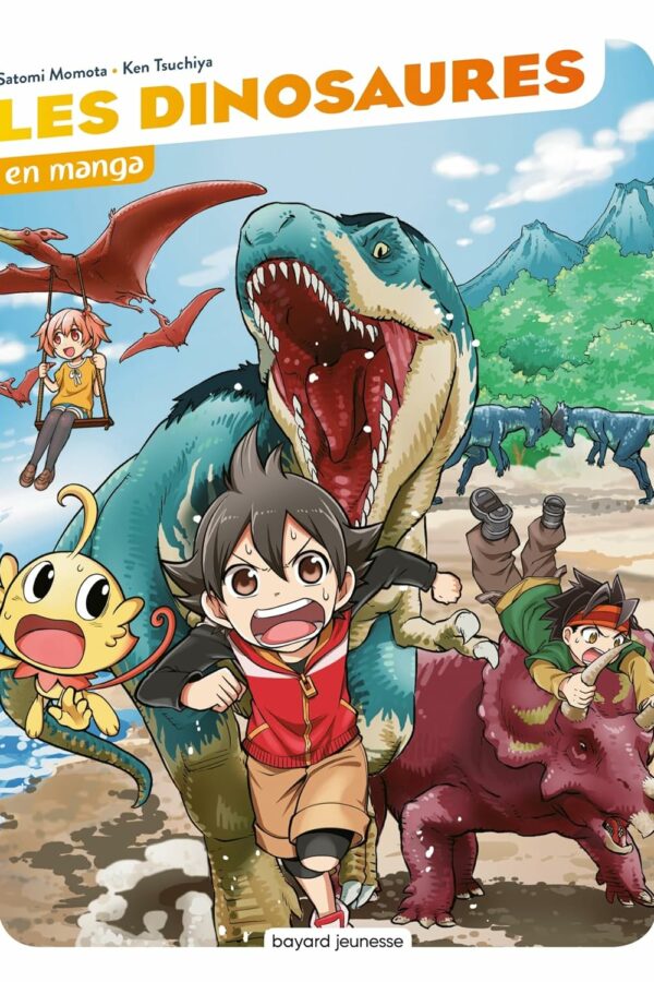 Les dinosaures en manga