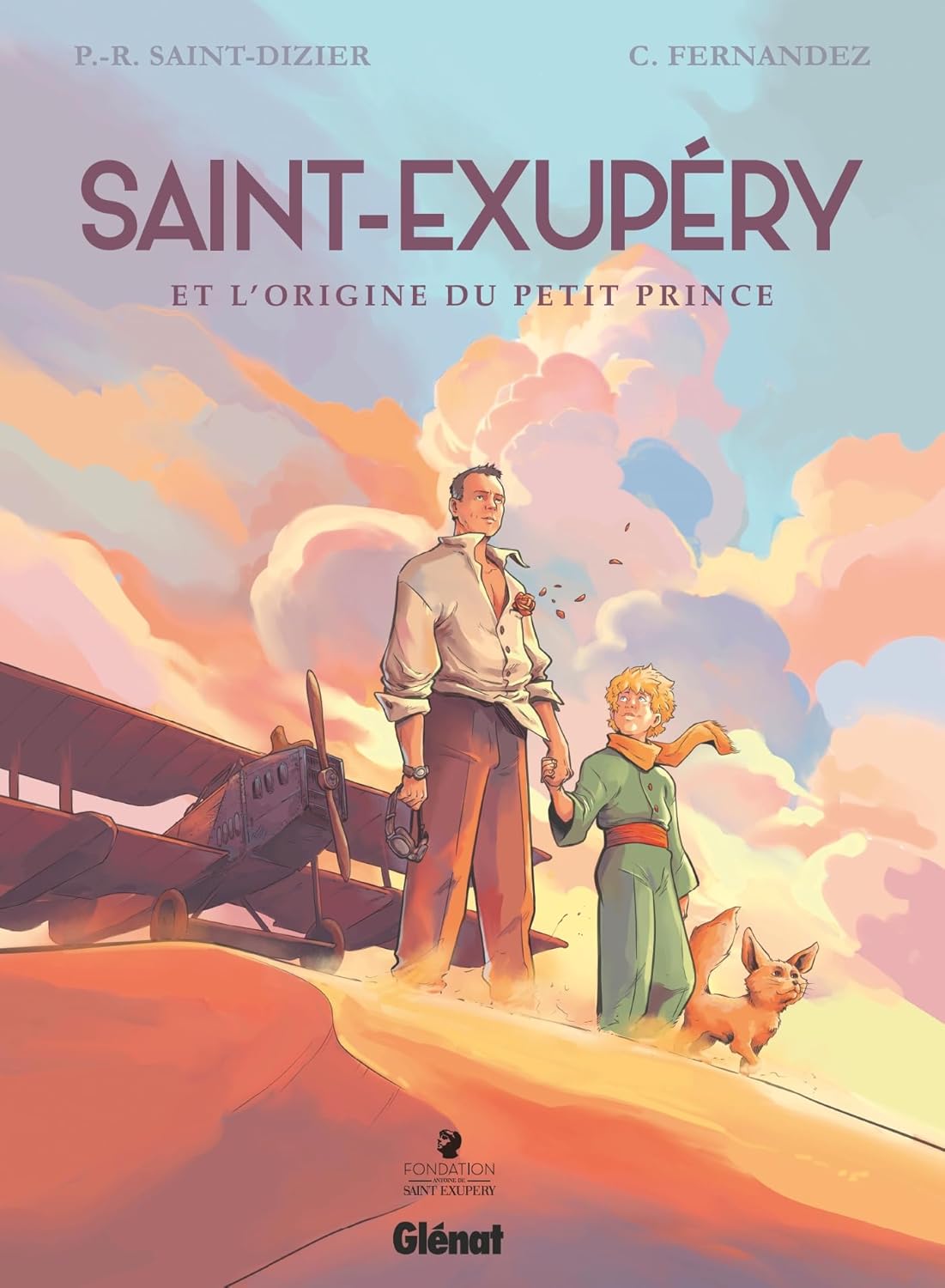couverture bd Saint-Exupery et l'origine du Petit Prince