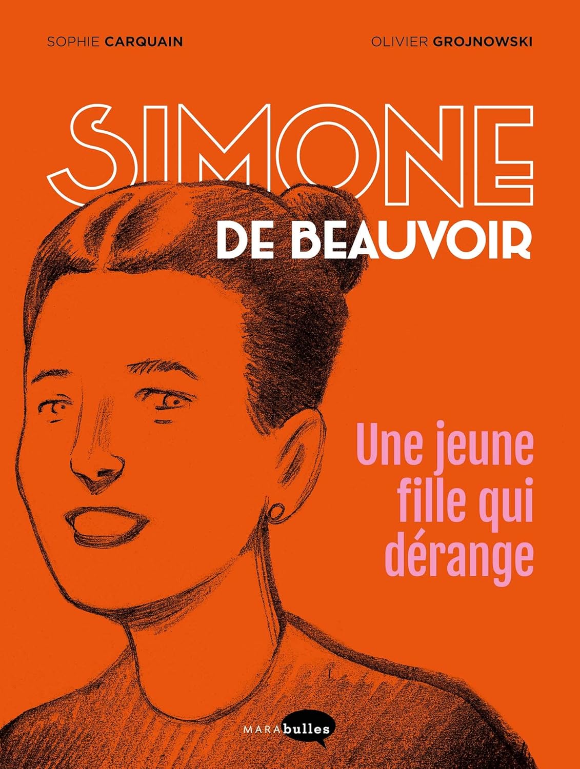 couverture bd Simone de Beauvoir, une jeune fille qui dérange