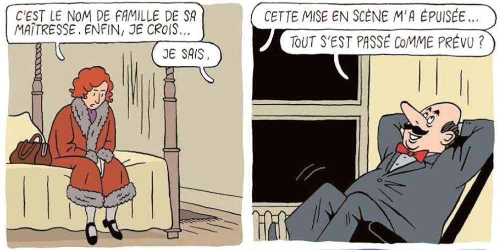 extrait bd Agatha - La vraie vie d'Agatha Christie
