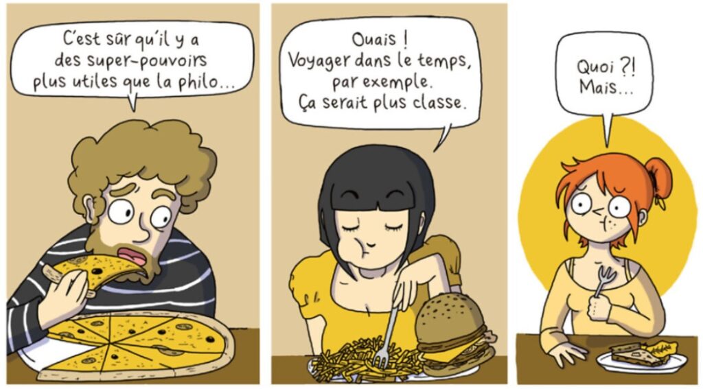 extrait bd Balades en Philosophie