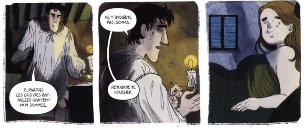 extrait bd Dante Alighieri - Le Premier de mes amis