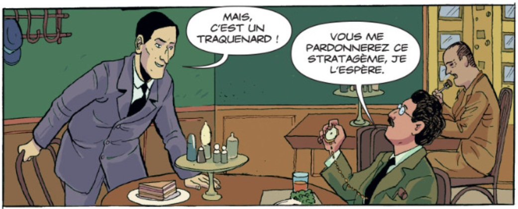 extrait bd Howard P. Lovecraft - Celui qui écrivait dans les ténèbres