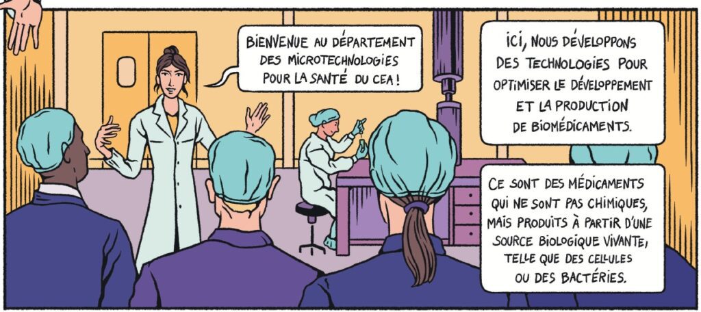 extrait bd La Cerise dans le Labo ! Des femmes de sciences inspirées et inspirantes