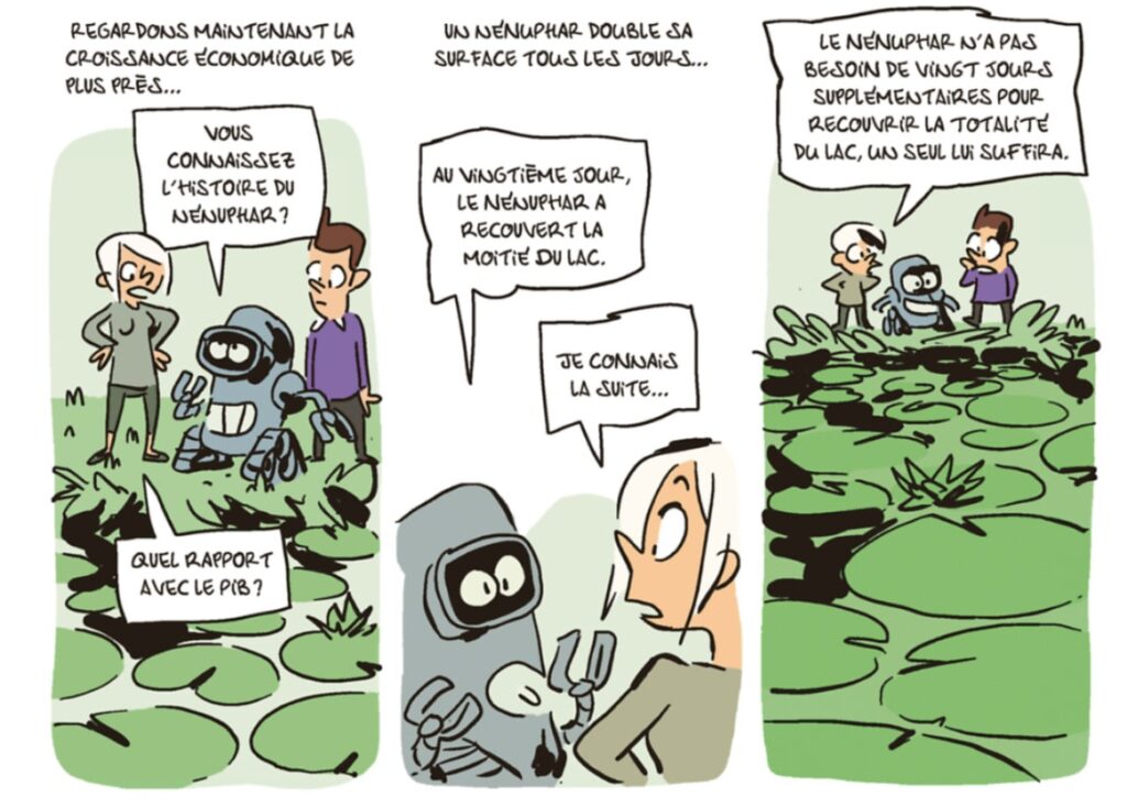 extrait bd Le Mirage de la croissance verte