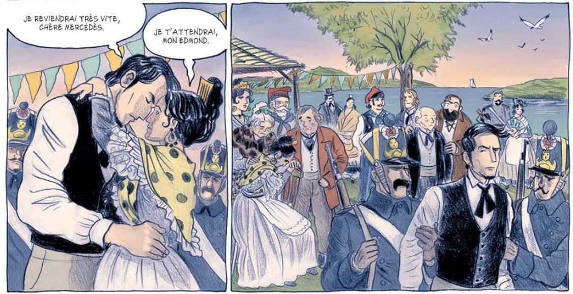 extrait bd Le comte de Monte-Cristo, d'Alexandre Dumas