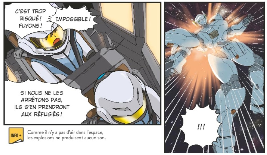 extrait bd L'univers en manga