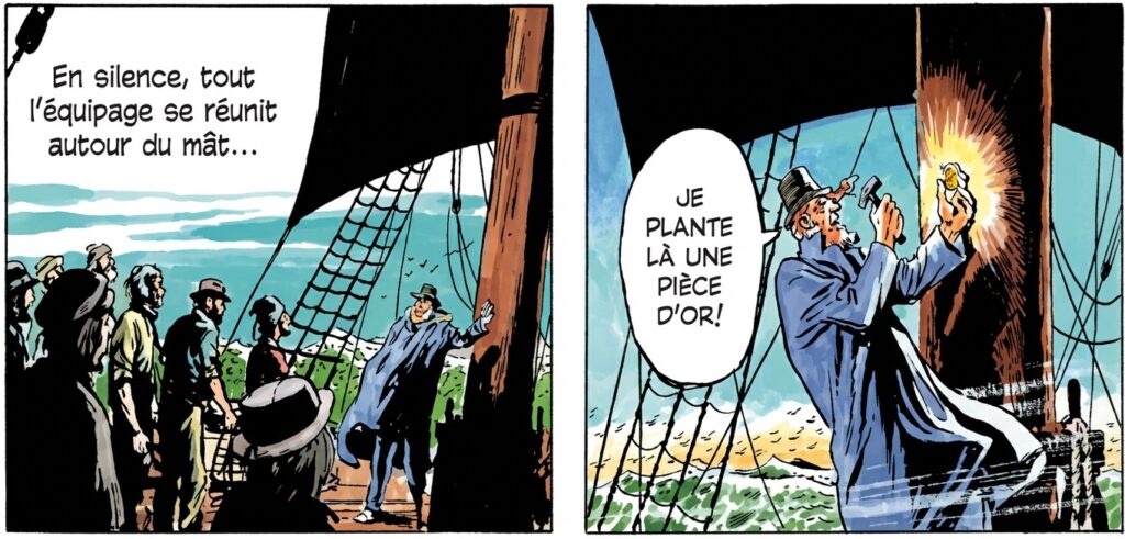 extrait bd Moby Dick