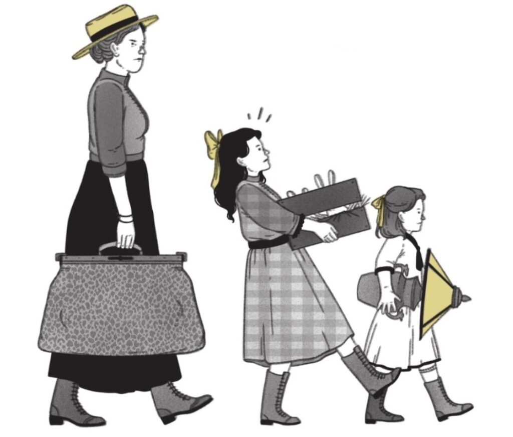 extrait bd Simone de Beauvoir - Je veux tout de la vie 