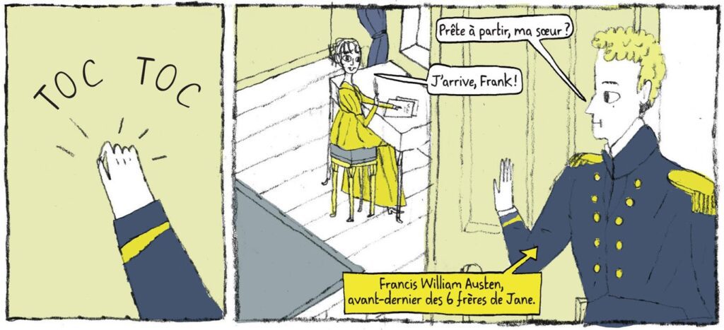 extrait bd Jane Austen - Une vie entre les pages