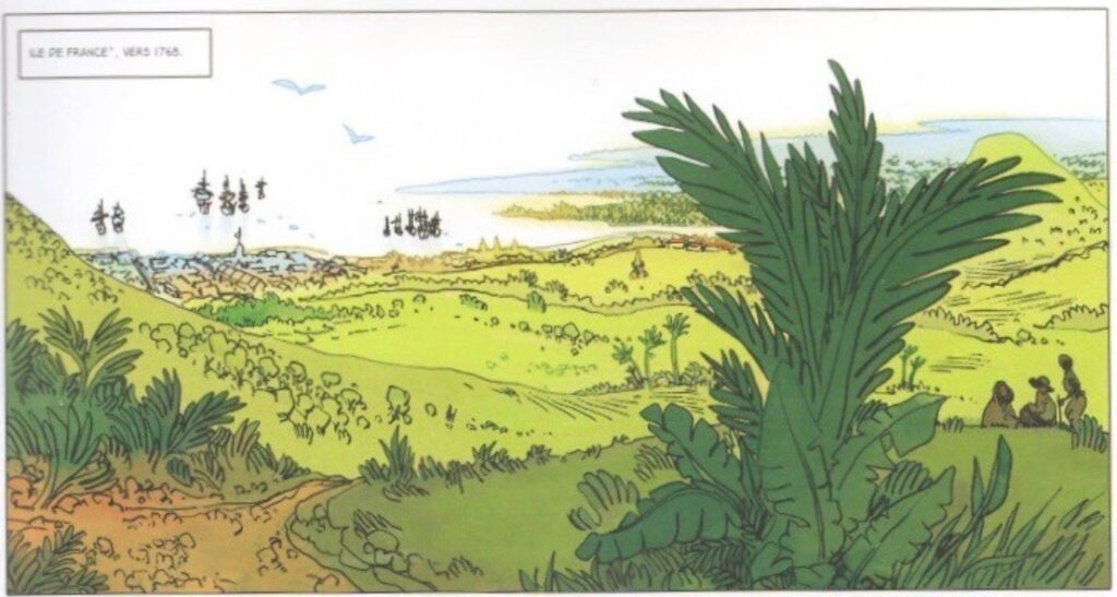 extrait bd Paul et Virginie