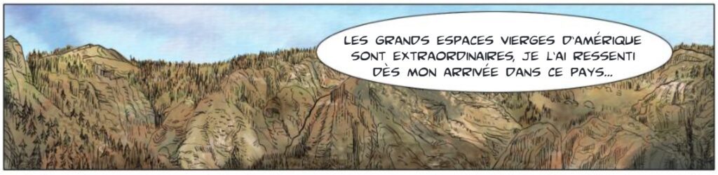 extrait bd J'aurais pu devenir millionnaire, j'ai choisi d'être vagabond