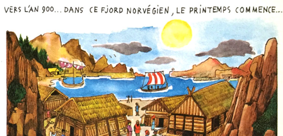 extrait bd Le Drakkar perdu - Histoires de la vie des hommes