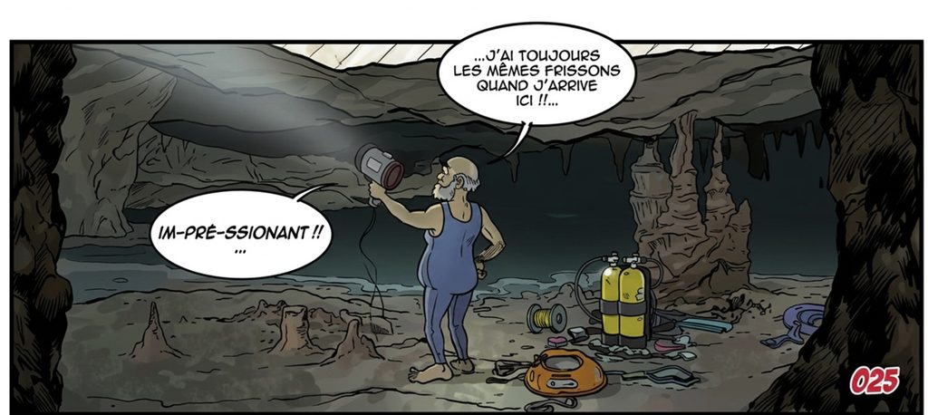extrait bd Raconte-nous la grotte Cosquer