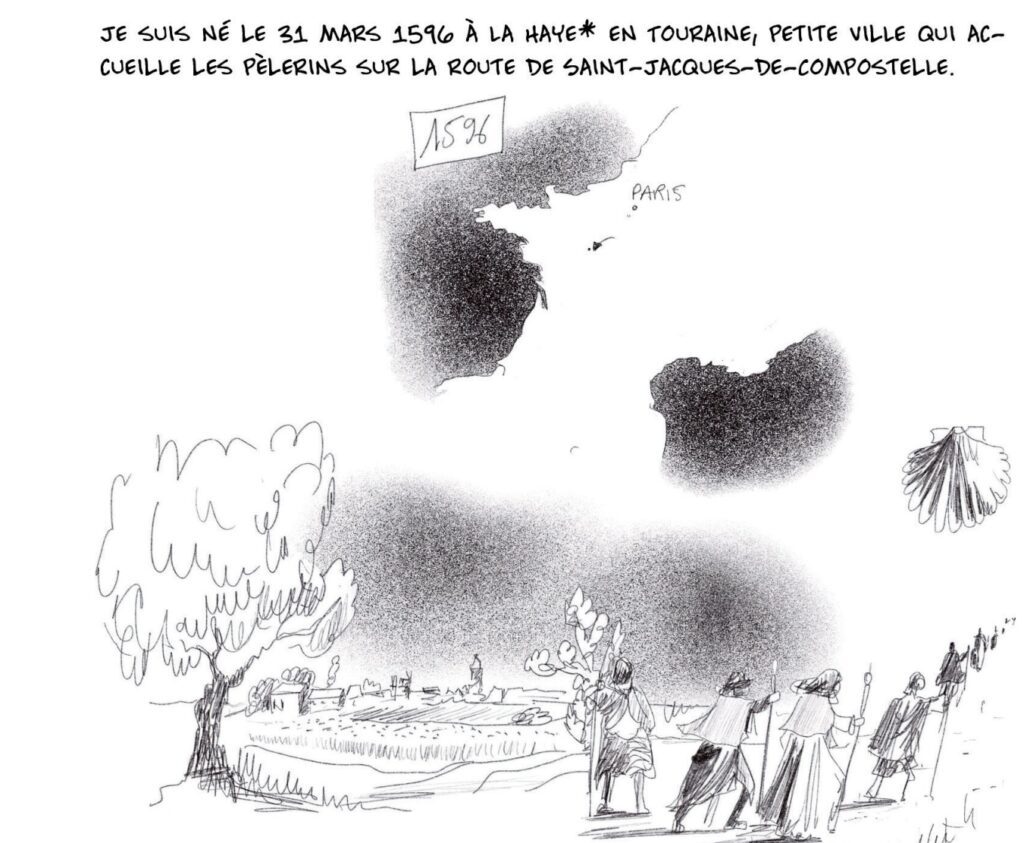 extrait bd Descartes - La philosophie cartésienne en BD