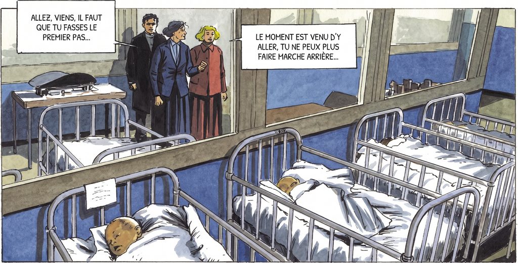 extrait bd La sage-femme d'Auschwitz