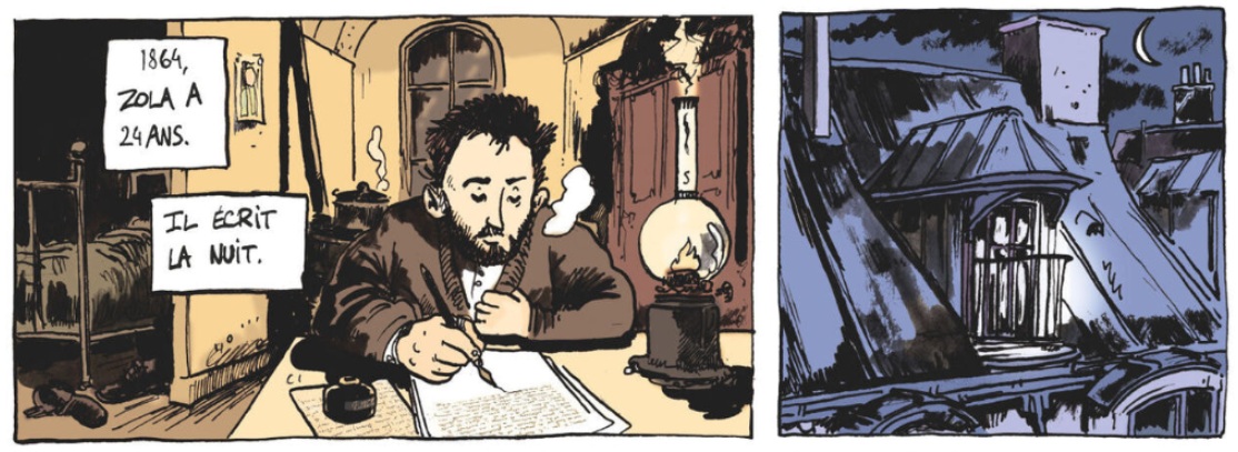 extrait bd L'affaire Zola