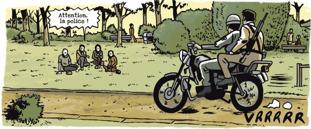 extrait bd Love Story à L'Iranienne