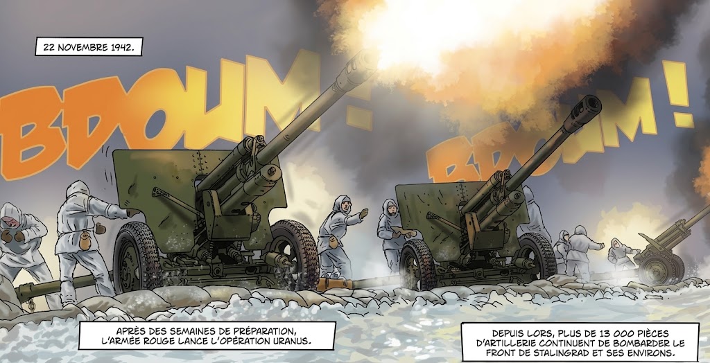 extrait bd Stalingrad - Lettres depuis la Volga