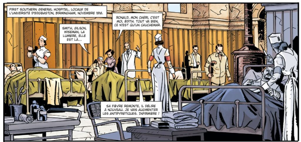 extrait bd Tolkien - Éclairer les ténèbres