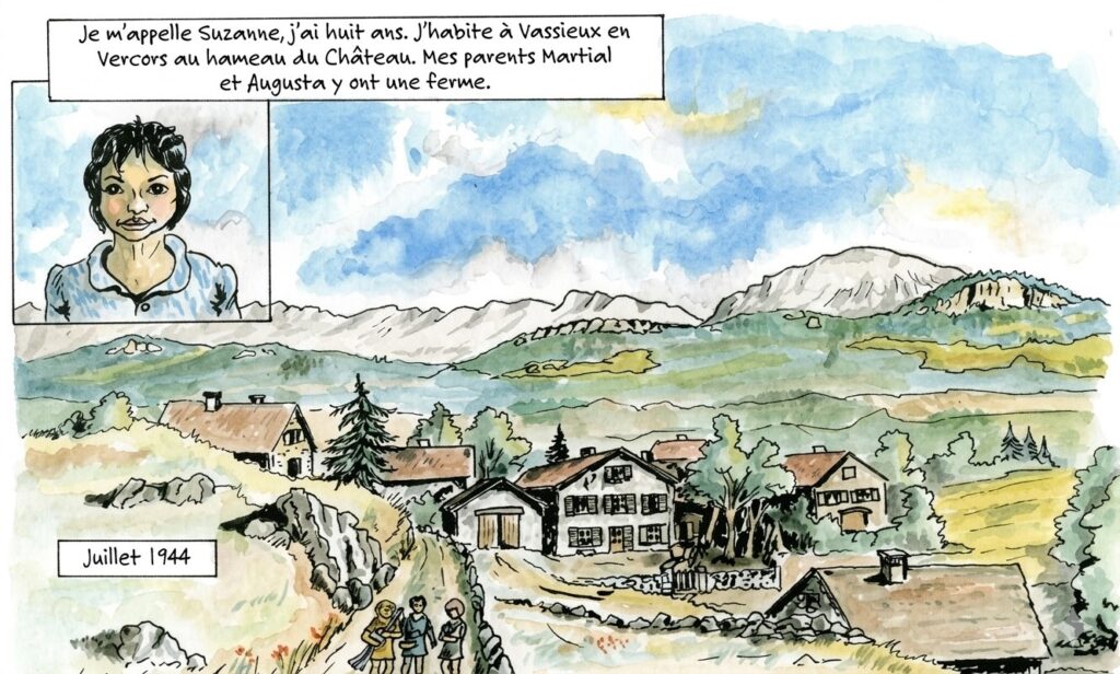 extrait bd Les Croix noires