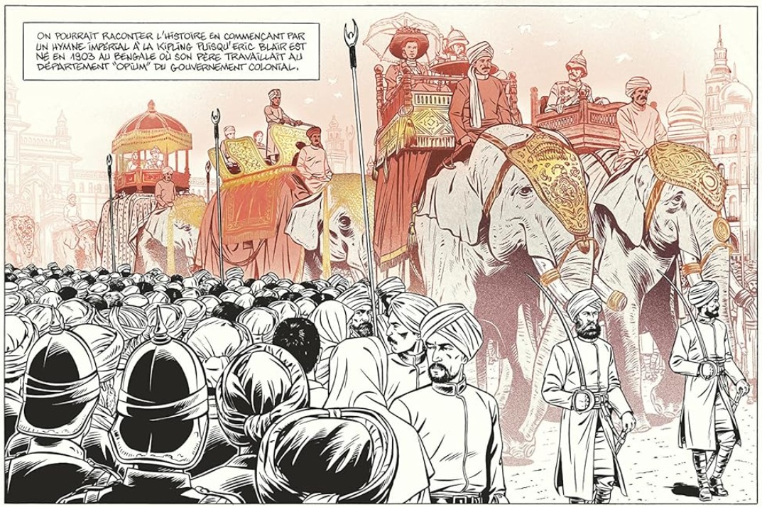 extrait bd Orwell 