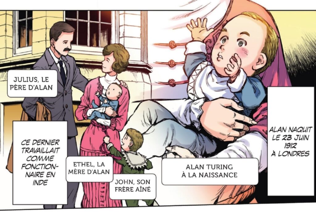extrait bd Alan Turing - Pionnier de l'intelligence artificielle