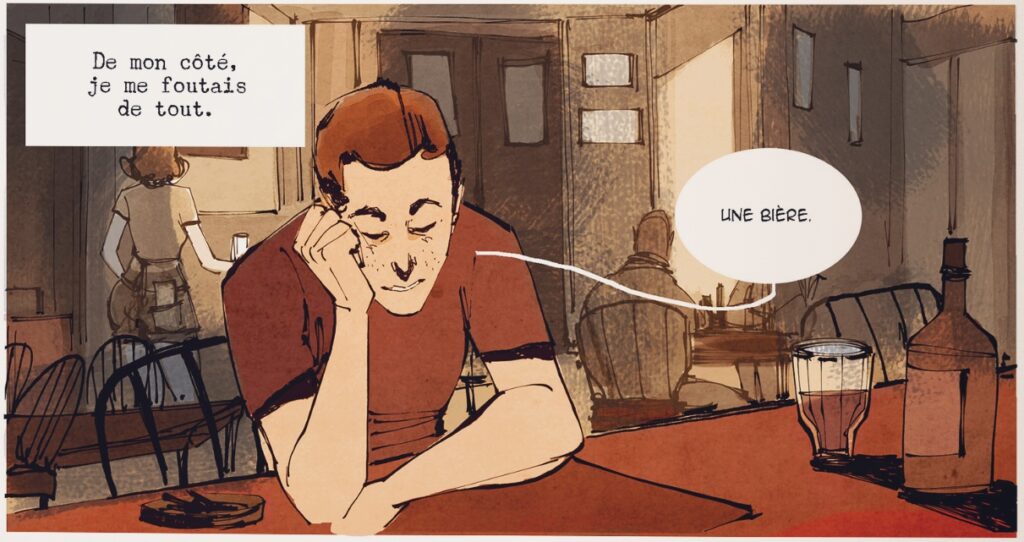 extrait bd Bukowski - De liqueur et d'encre