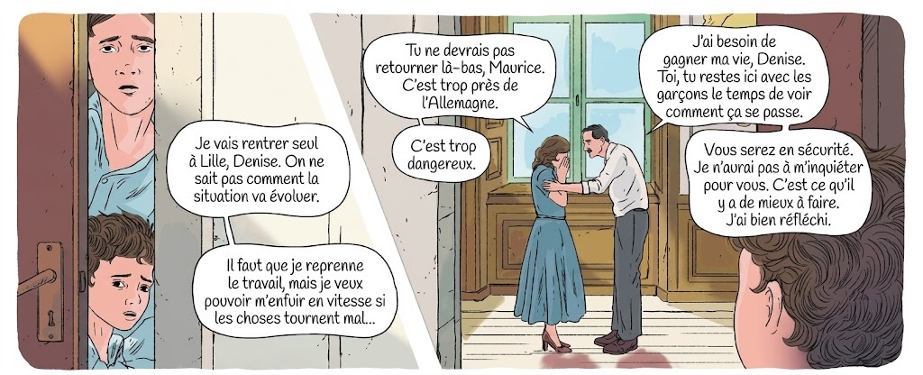 extrait bd Ceux du Chambon 1939-1944 : l'histoire vraie de deux frères sauvés par les Justes