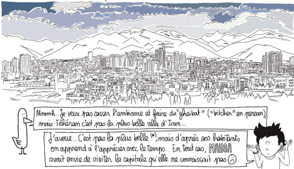 extrait bd Femme Vie Liberté