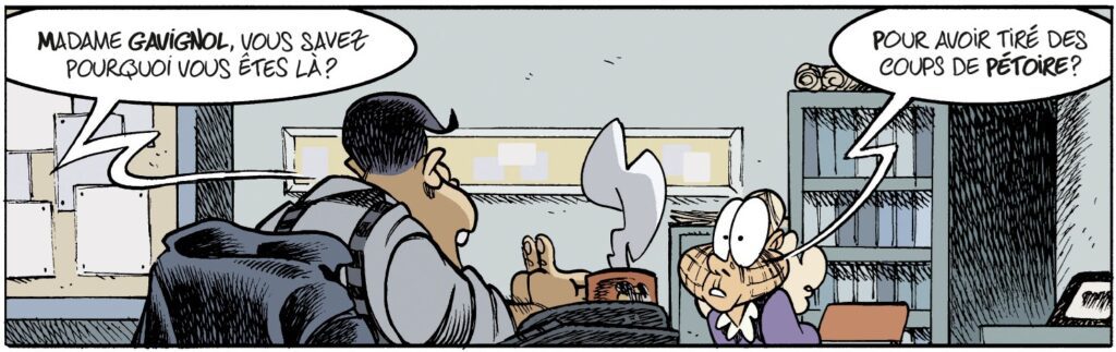 extrait bd Mamie Luger - 1 - La tentation du mâle