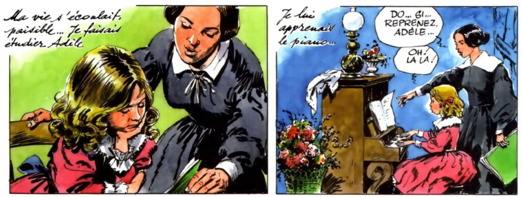 extrait bd Jane Eyre
