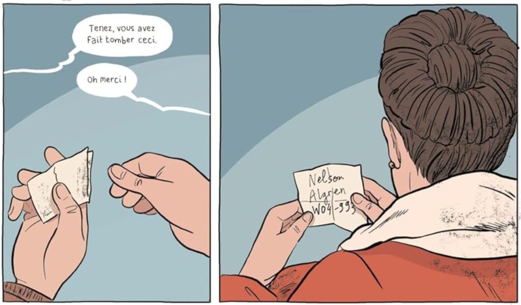 extrait bd Les Matins doux - Simone de Beauvoir & Nelson Algren