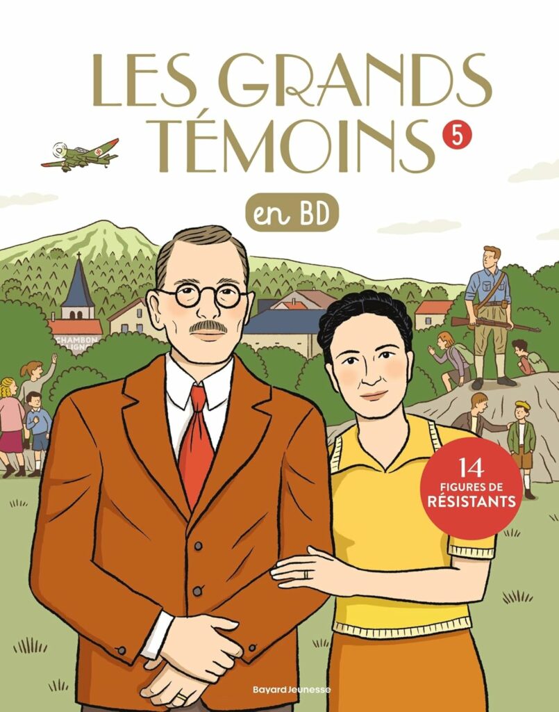 couverture bd Les grands témoins en BD - 14 figures de résistants
